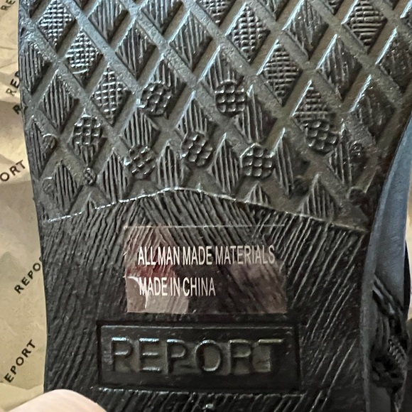 Report black med tall‎ boots women’s HUCK 8.5 8 1/2 NEW NIB - Picture 7 of 7